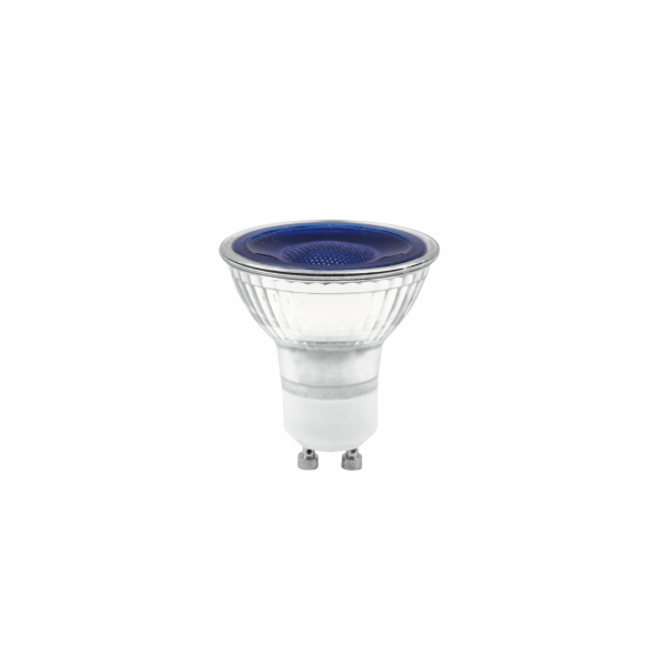 Omnilux GU-10 230V LED SMD 7W, modrá