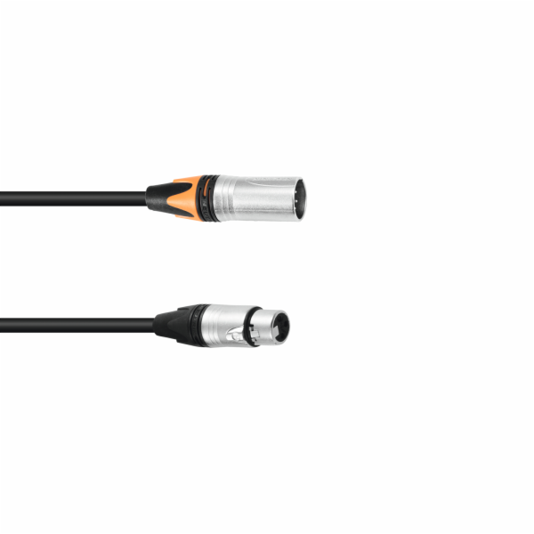 PSSO Adaptercable DMX XLR 5pin/3pin 0.3m bk