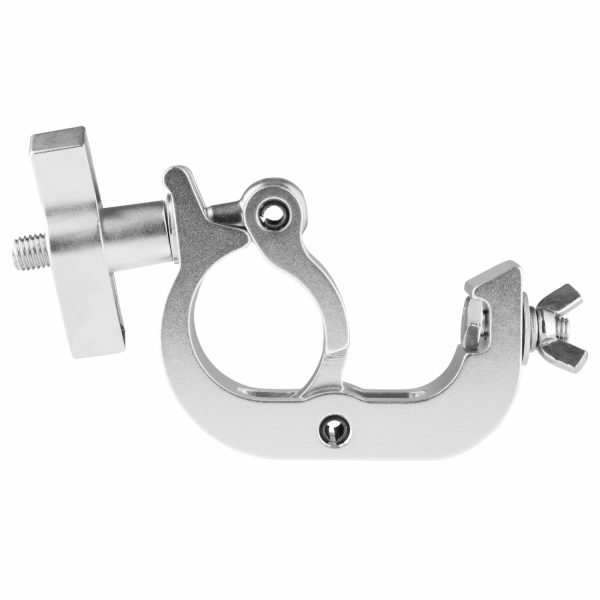 BeamZ BC50-250Q svorka s hákem Slimline, 250kg, stříbrná