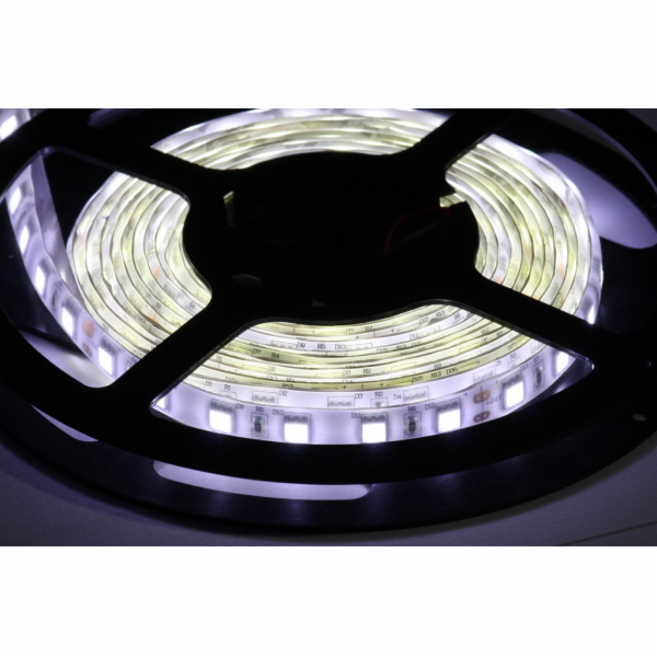 LED páska SMD5050, bílá 8000K, 24V, 1m, IP54, 60 LED/m