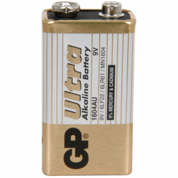 GP Ultra baterie 6LR61/MN1604, 9V