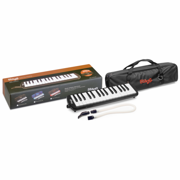 Stagg MELOSTA32 BK, klávesová harmonika, černá