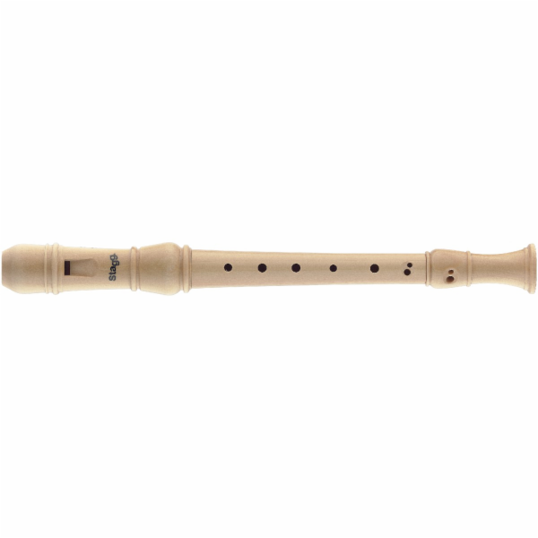 Stagg REC3-BAR/WD, zobcová flétna sopránová, barokní prst...