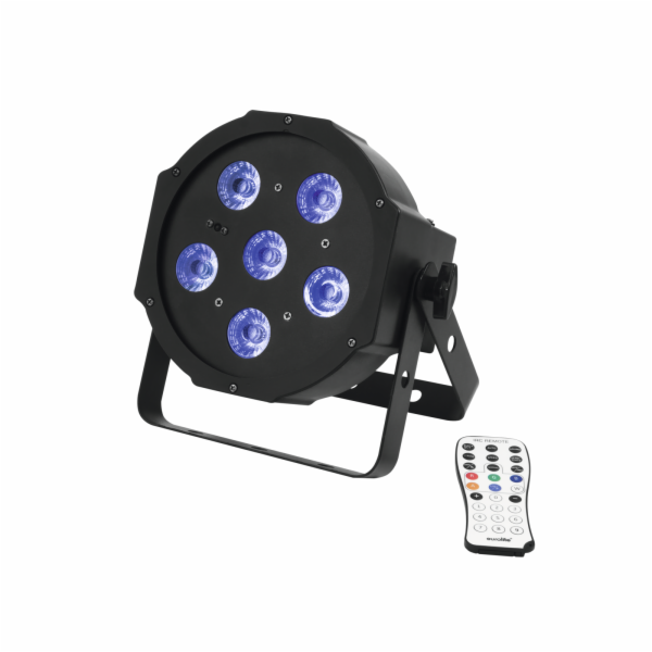 Eurolite LED SLS 5x 3W RGB + UV, reflektor