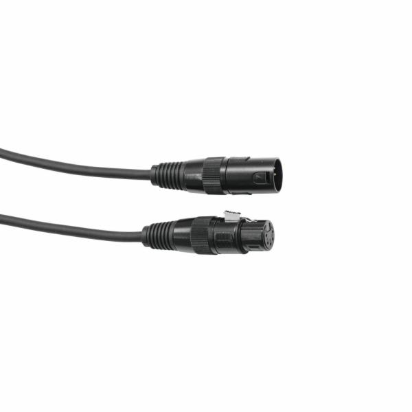 Eurolite DMX kabel XLR 5pin, 5m dléka, černý