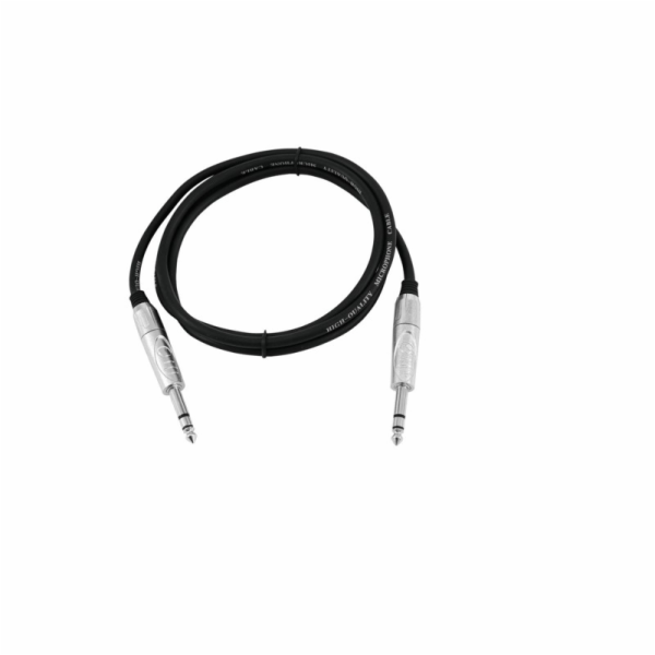 Kabel KS-10 2x Jack 6,3 stereo 1 m
