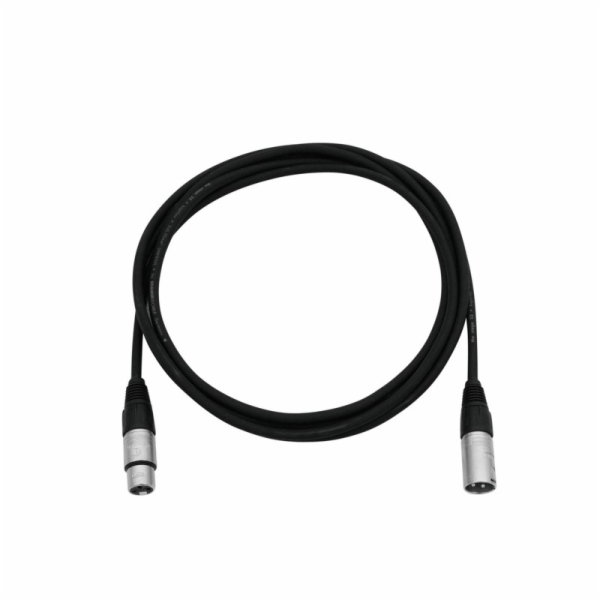 SOMMER mikrofonní kabel XLR kabel 3pin 3m bk Neutrik