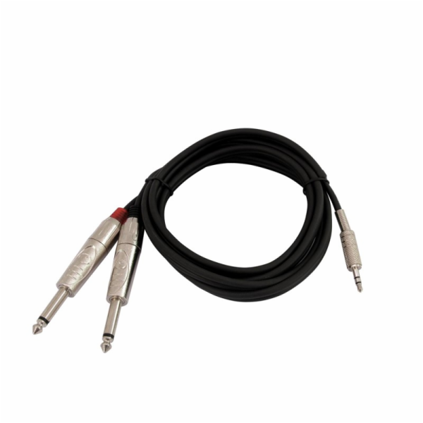 Omnitronic Adaptérový kabel AC35-60 Jack 3,5 stereo - 2x ...