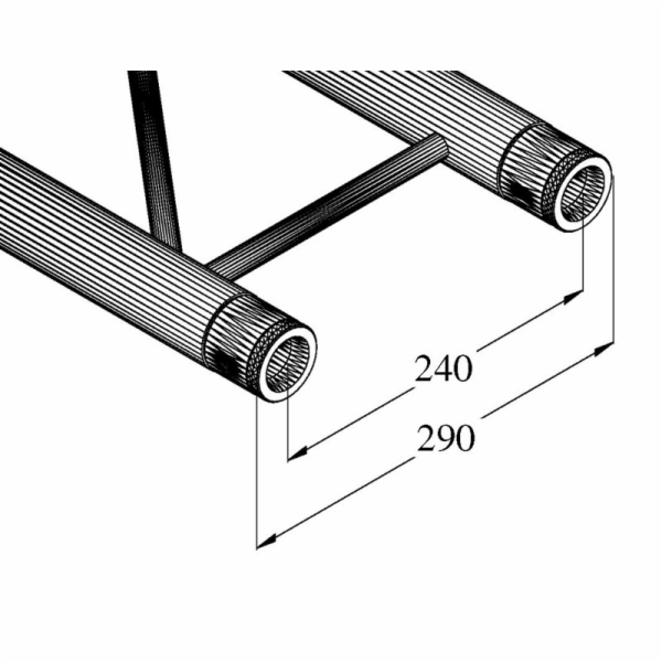 Bilock BQ2-1000, rovný díl
