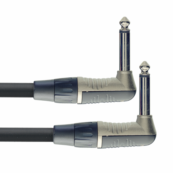 Stagg NPC060LR, linkový kabel Jack 6,3 mono, lomené konek...