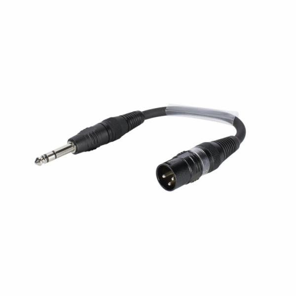 Sommer cable adaptér 3-pin XLR(M)/Jack 6,3mm stereo 0.15m...