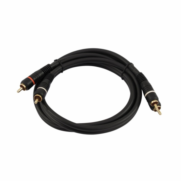 Kabel CC-03, propojovací kabel 2x 2 RCA zástrčka HighEnd,...
