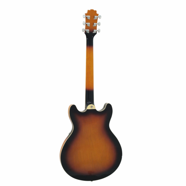 Dimavery SA-610, semiakustická kytara, sunburst