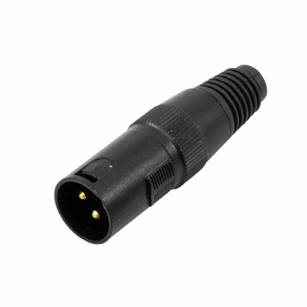 XLR-male 110 ohm black 3 pin