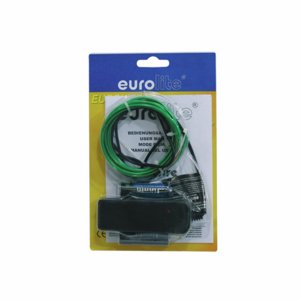 Eurolite neonový provázek 2mm, 2m, zelený
