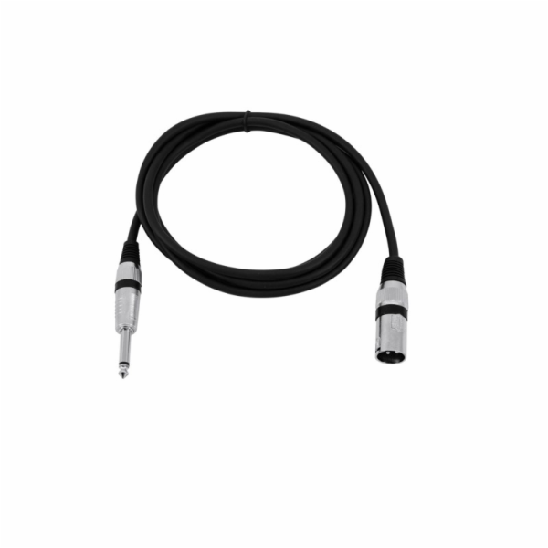 Kabel XK-20 XLR samec - Jack 6,3 mono, 2 m