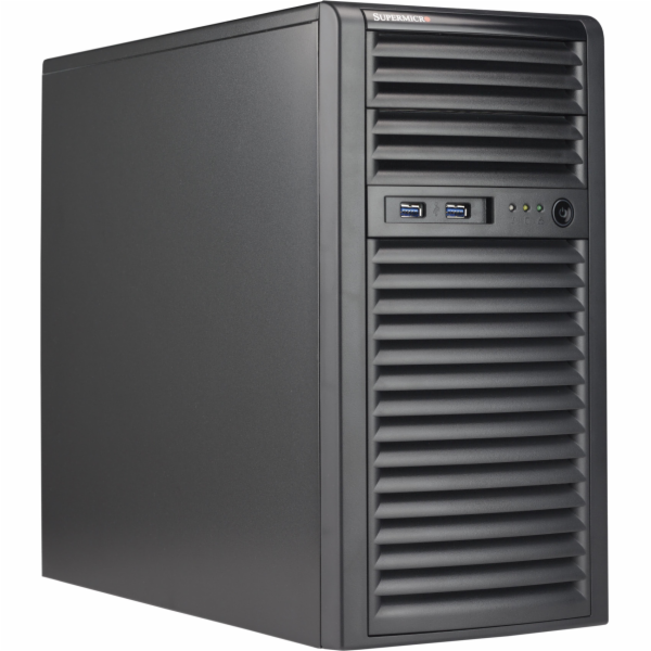 Supermicro CSE-731I-404B počítačová skříň Mini Tower Čern...