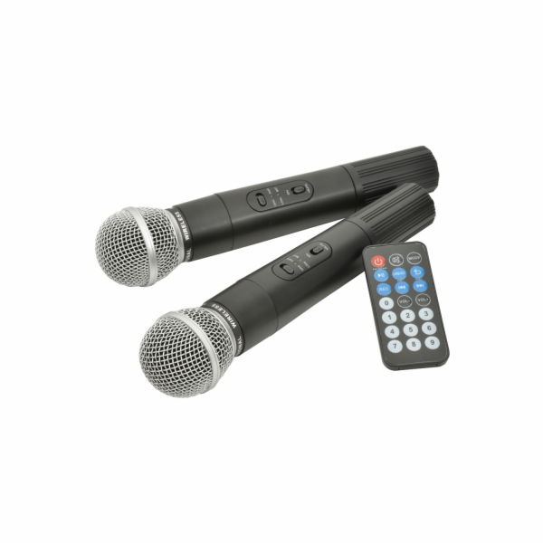 QTX QX15PA, mobilní 15" zvukový systém MP3/BT/FM/2x VHF, ...