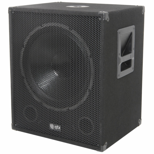 QTX SMWA18 PA aktivní subwoofer, 18"/1000 W