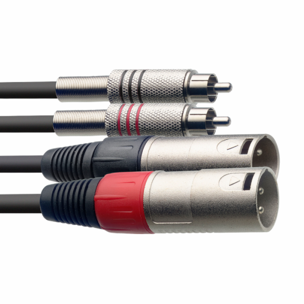 Dvojitý kabel Stagg, STC3CMXM