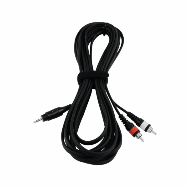 Kabel SKC-60 Jack 3,5 stereo - 2x RCA, 6 m