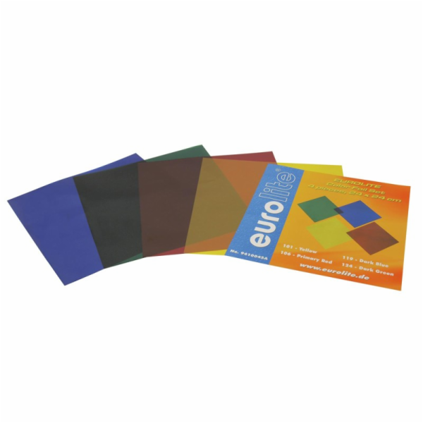 EUROLITE set barevné filtry 64, 24x24 cm