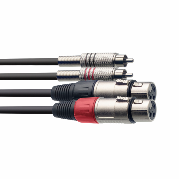 Dvojitý kabel Stagg, STC3CMXF, délka 3 m