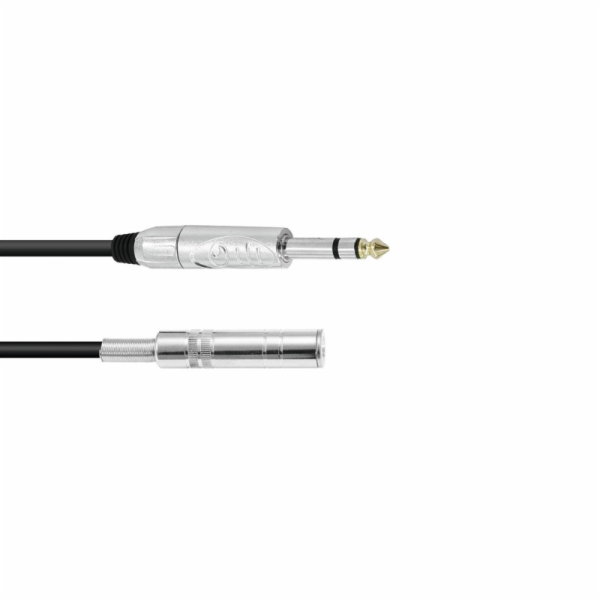 Omnitronic kabel stereo Jack samec/stereo Jack samice, 3m