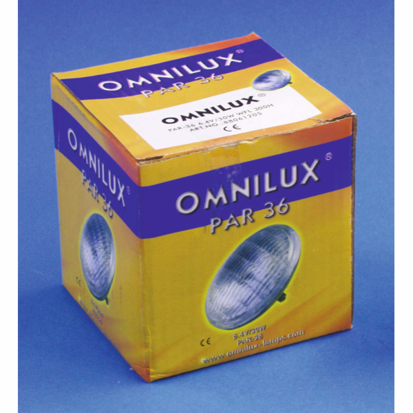 Omnilux PAR-36 6,4V/30W G-53 WFL, 300h