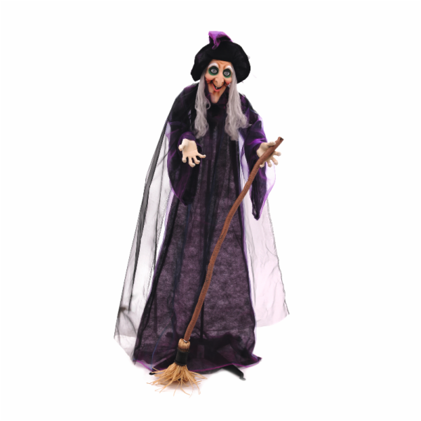 Halloween hýbající se čarodějnice