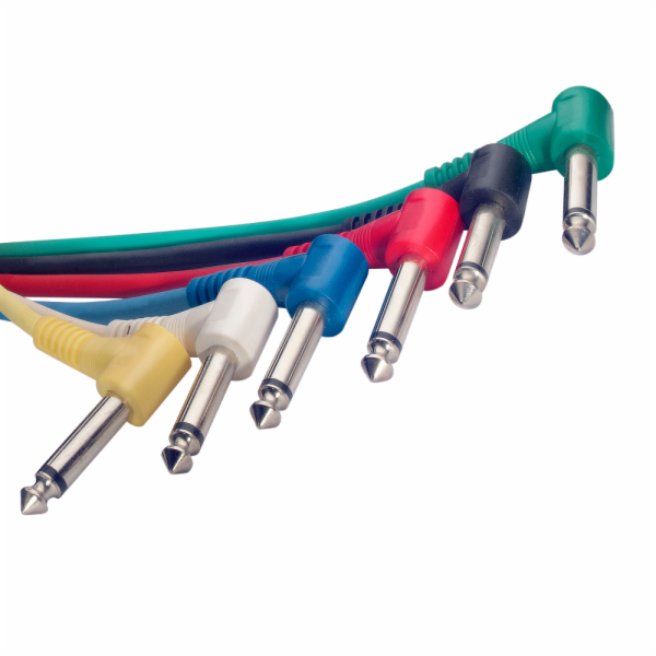 Stagg SPC060L E, kabel propojovací 6x JACK/JACK, 60cm