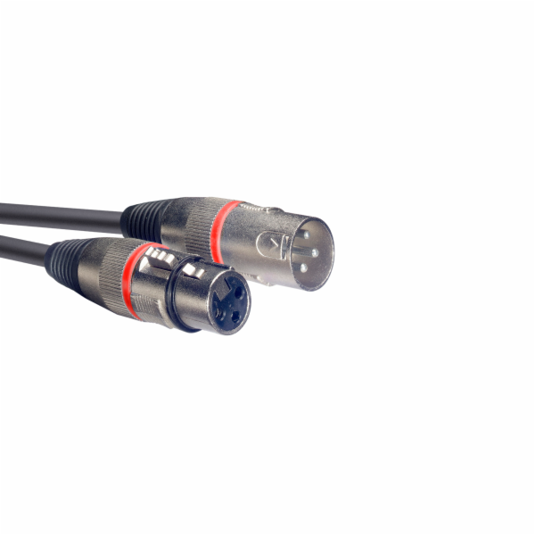 Stagg SMC10 RD, mikrofonní kabel XLR/XLR, 10m, červené kr...