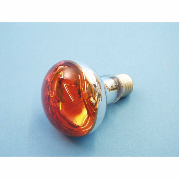 Omnilux R80 230V/60W E-27, oranžová