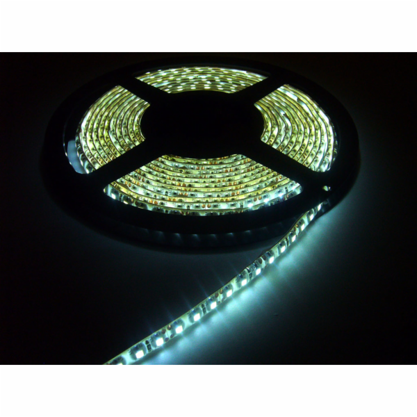 LED páska SMD3528, studená bílá, 12V, 1m, IP54, 120 LED/m