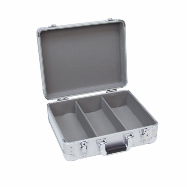 Roadinger CD Case Alu Digital/Booking, stříbrný