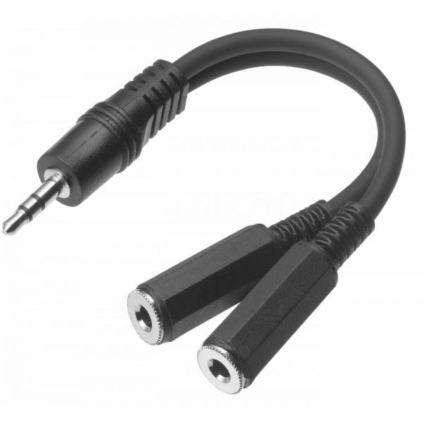 Stagg YC-0,1/1J2JFH, redukce 1x Jack 3,5 mm samec – 2x Ja...