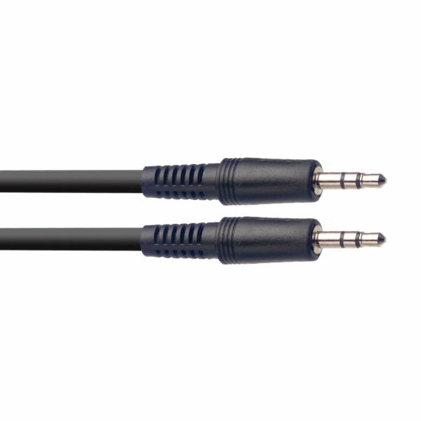 Stagg SAC1MPS, kabel stereo mini JACK/stereo mini JACK, 1m