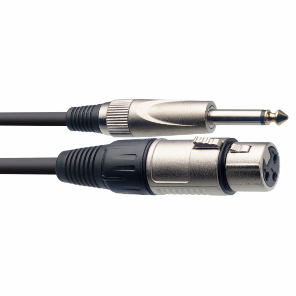 Stagg SMC1XP, mikrofonní kabel XLR/Jack, 1m