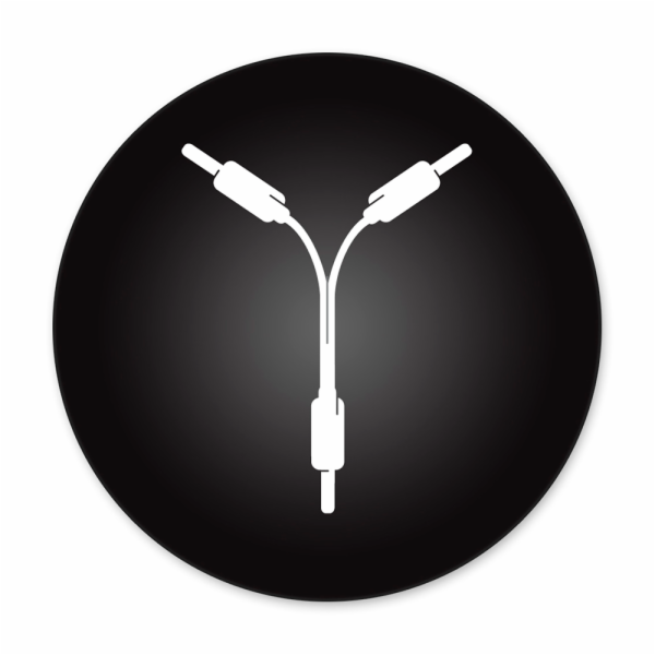 Stagg NYC6/MPS2CMR, kabel 2x RCA/mini JACK, 6m