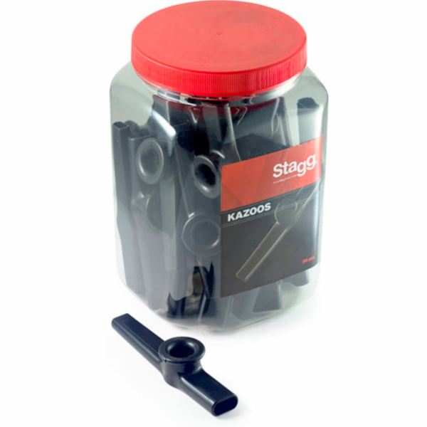 Stagg KAZOO-30 BK, plastové kazoo, 30ks