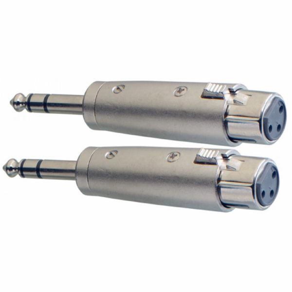 Stagg AC-XFPMSH, redukce XLR samice – Jack 6,3 mm samec s...