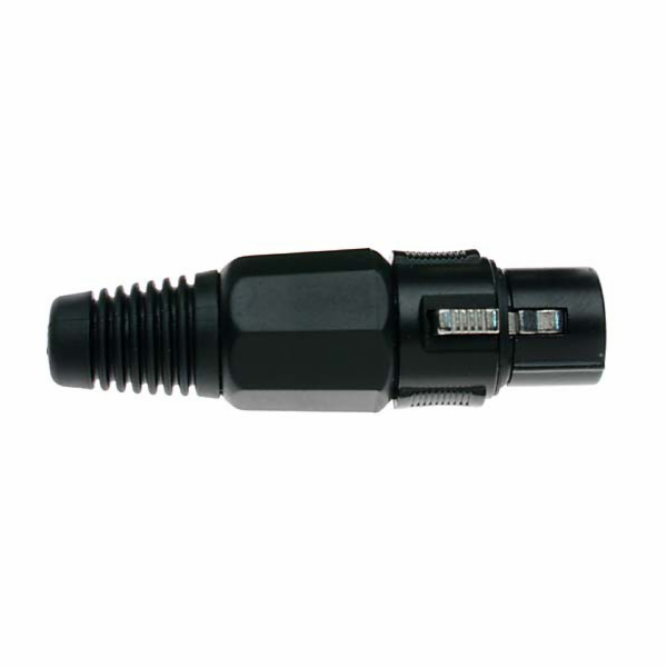 Stagg 925BKH samice XLR, černá