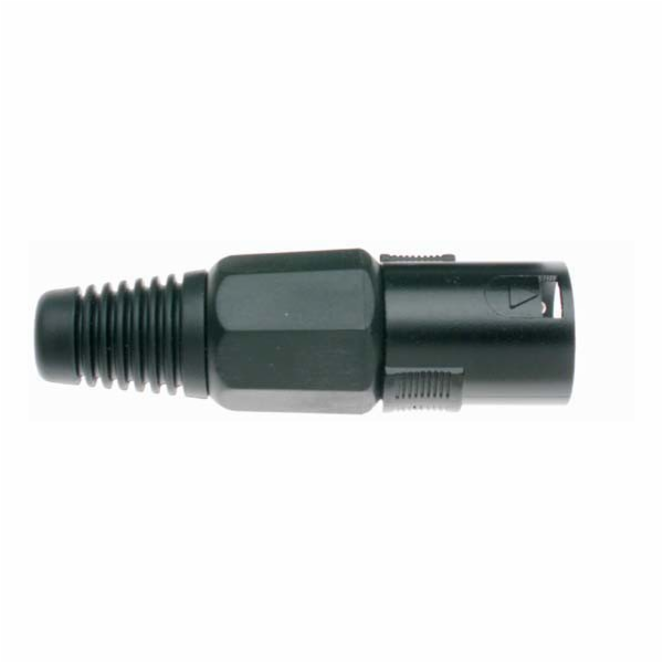 Stagg 926BKH samec XLR, černý