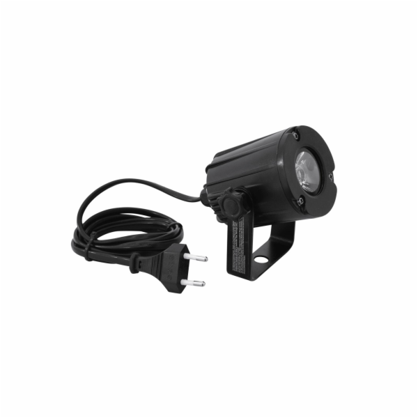 Eurolite LED spot 3W, 6000K, 6, černý, bodový reflektor