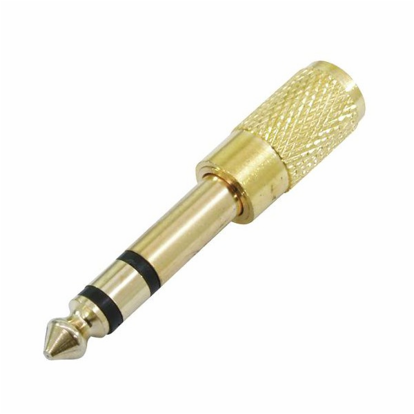 Redukce, Jack 6,35 mm zástrčka stereo - Jack 3,5 mm zásuv...