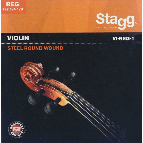 Stagg VI-REG-1, sada strun pro 1/8, 1/4 a 1/2 housle