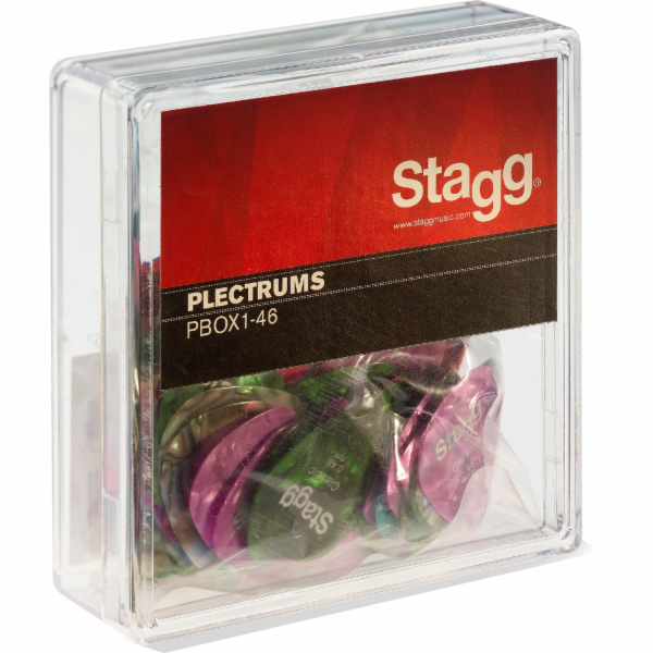 Stagg PBOX1-46, krabice trsátek 100 ks, 0,46 mm