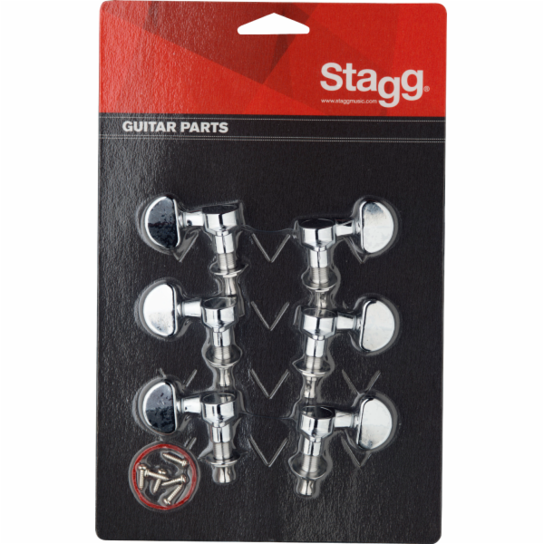 Stagg KG395CR, ladící mechanika pro kytaru