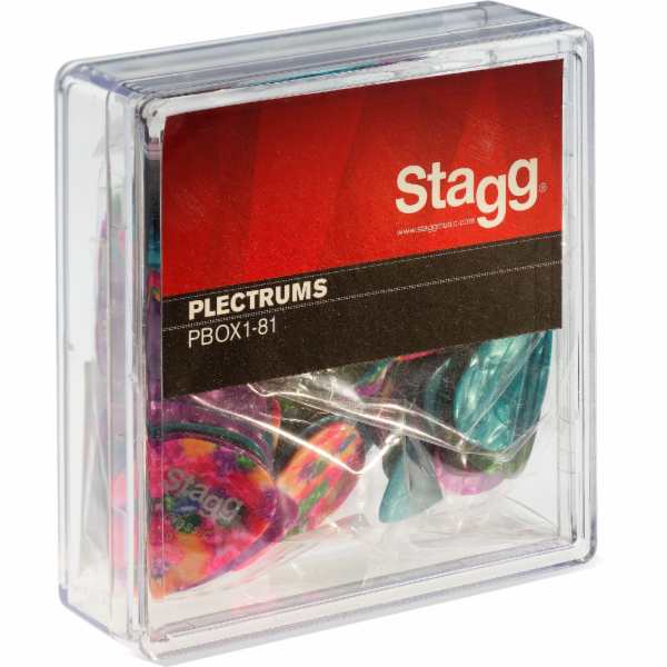 Stagg PBOX1-81, krabice trsátek 100 ks, 0,81 mm