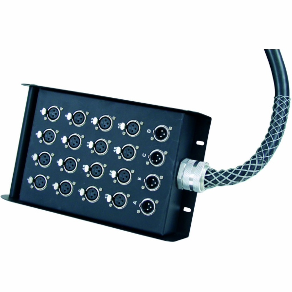 Omnitronic multicore kabel se stageboxem 16IN/4OUT XLR, 30 m
